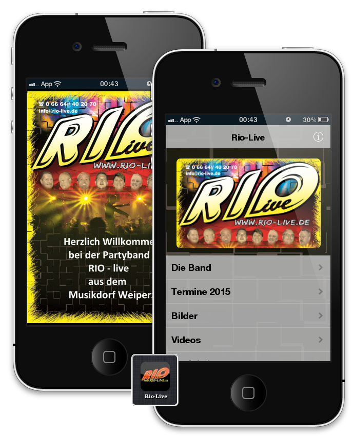Die mobile App wird aktuell nur unter iPhone, iPod touch und Android unterstützt. Weitere Geräte werden folgen.